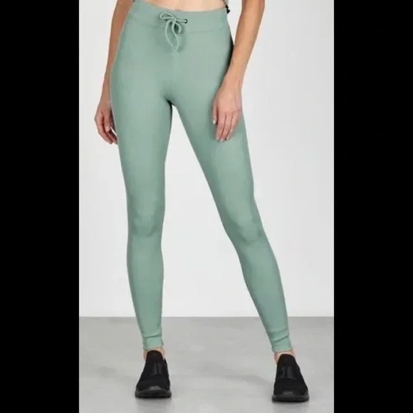 Koral Mint Duke Ribbed High Waisted Leggings sz. S NWOT
